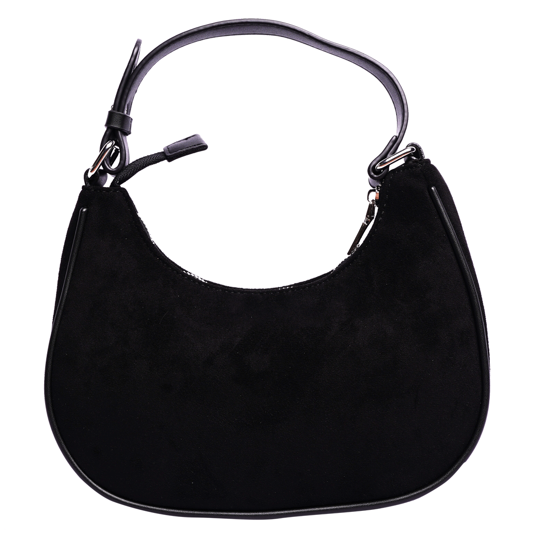 Suede Shoulder Bag / Luna Bag