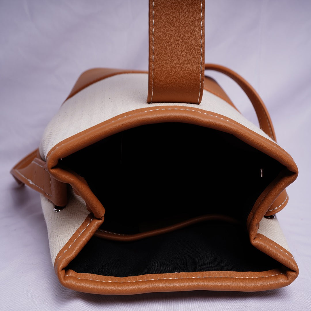 Canvas Bucket Bag