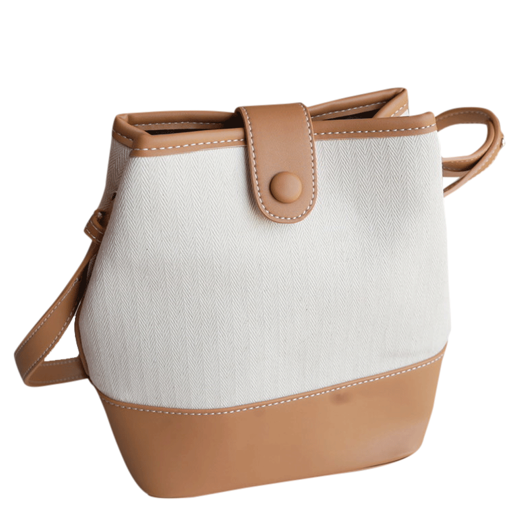 Canvas Bucket Bag