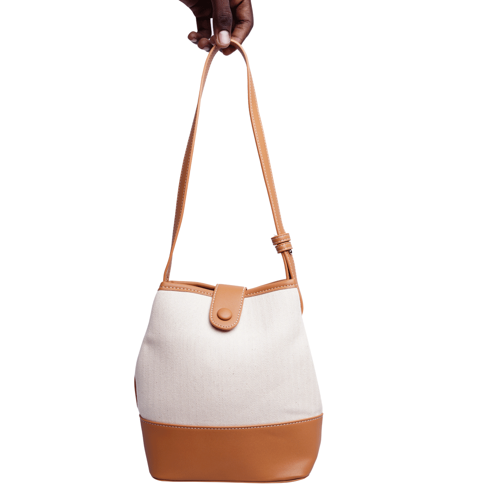 Canvas Bucket Bag