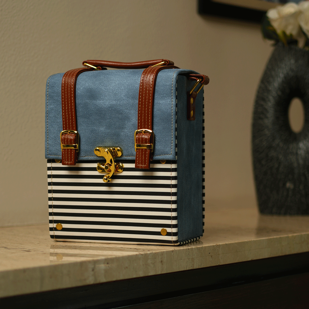 Nautical Stripe Bag (Big)